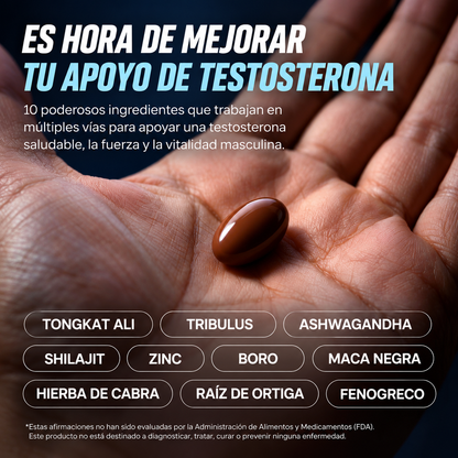 Potenciador de Testosterona para Hombres – Complejo 21 en 1
